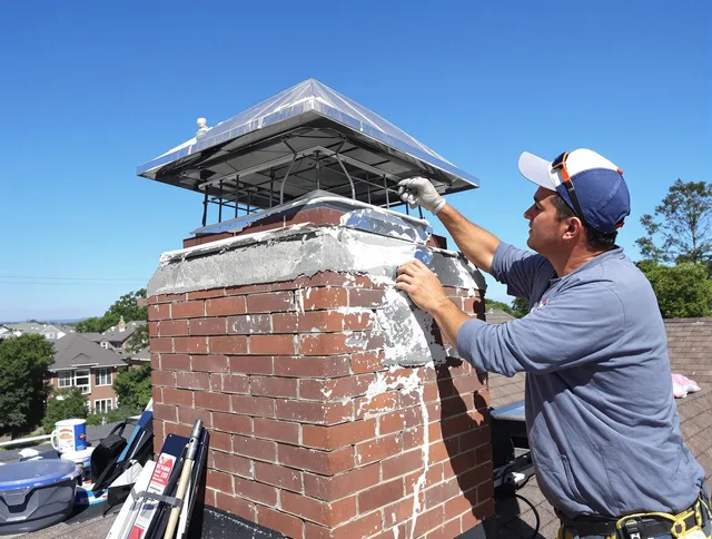 Chimney Crown Services service in Wilton, CT
