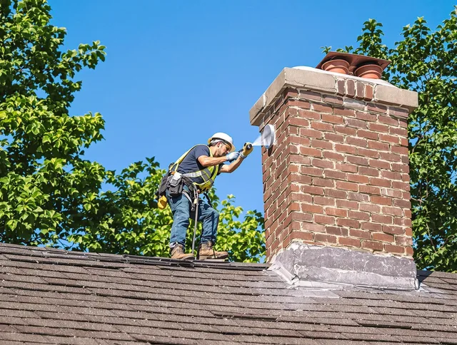 Wilton Chimney Sweep performing an inspection with advanced tools in Wilton, CT